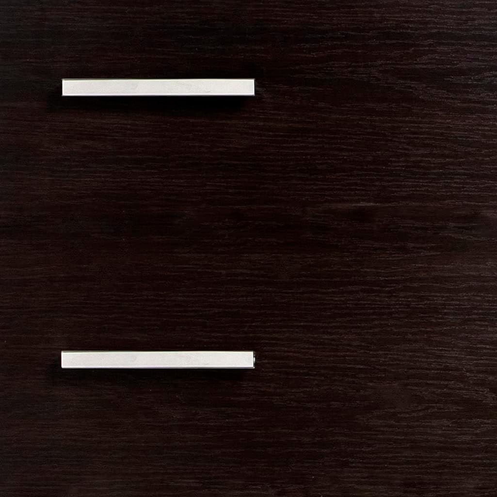 DOLCI SOGNI Mobile Letto A Scomparsa Singolo Wengé 80x190, 100% Made in Italy, Letto a Scomparsa con Mobile dotato di Rete a Doghe in Legno e Materasso, Letto Pieghevole Estraibile