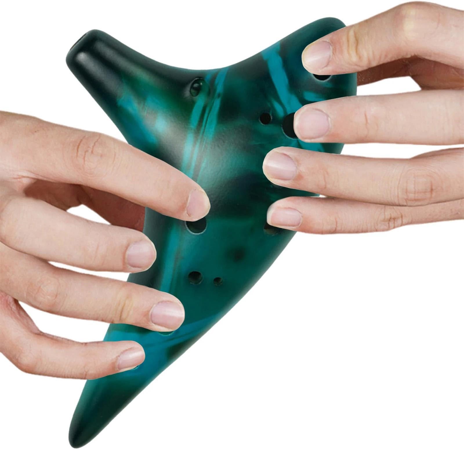 Alto Ocarina 12-otworowa Ceramika Alto C Ocarina