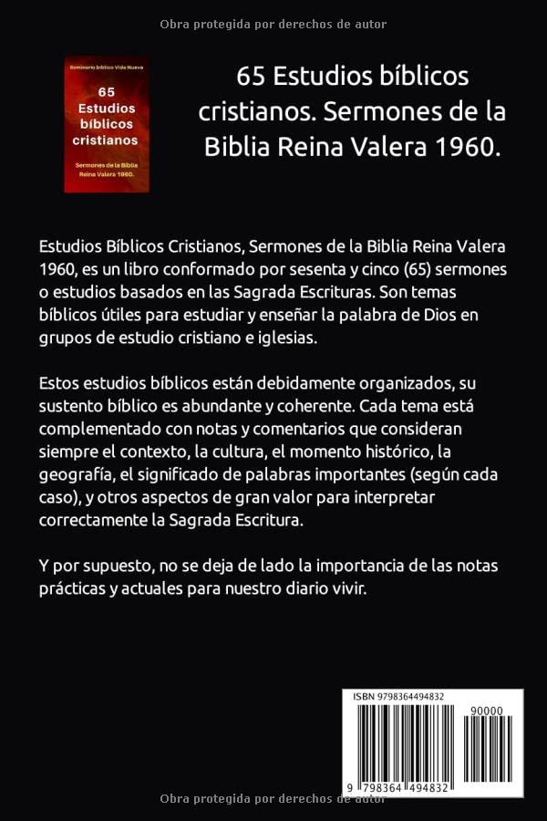 Miniatura 2 de 65 Estudios Bíblicos Cristianos Sermones de la Biblia Reina Valera 1960. (Spanish Edition)