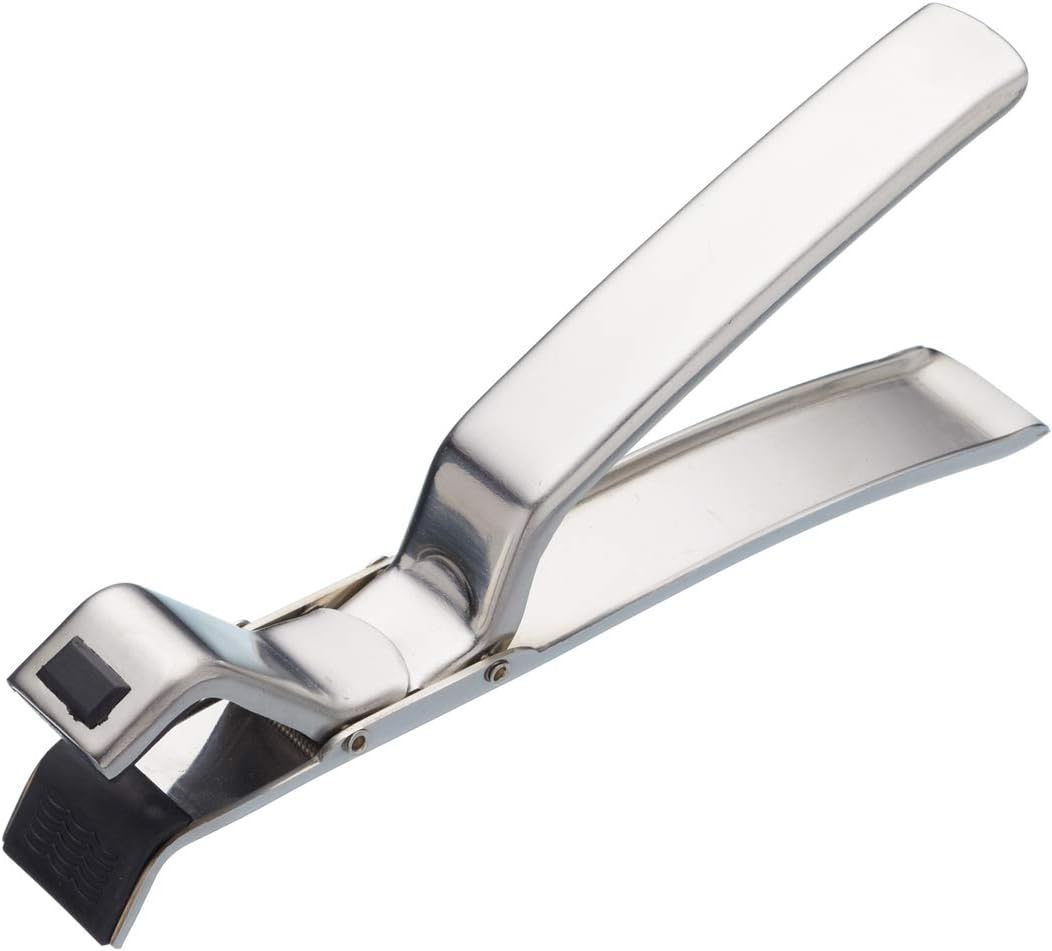 MASTER CLASS MCCARRYTONGS Oven Tray Gripper/Pizza Pan Retriever Tongs with Heat Resistant Grip, Stainless Steel, 29 cm