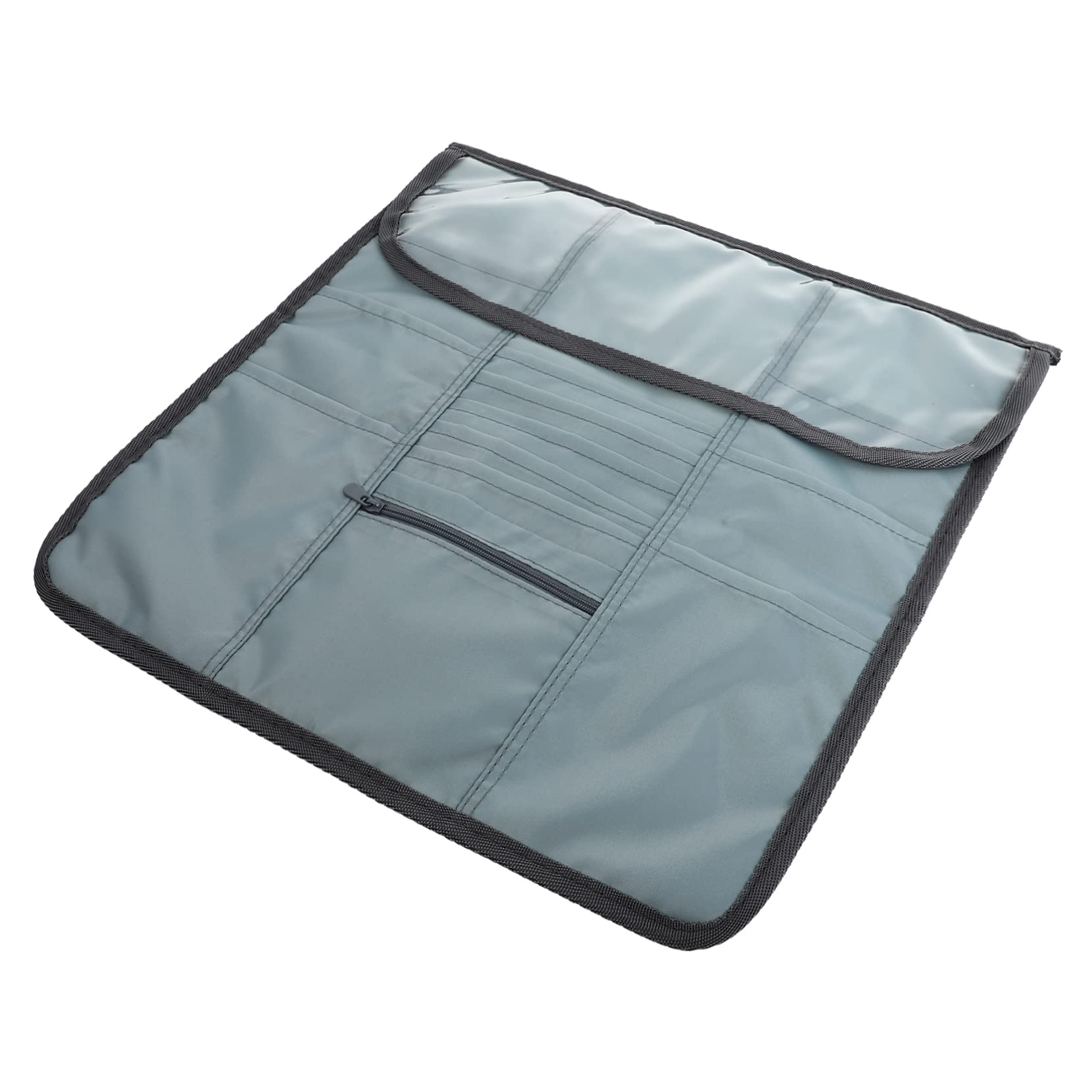 HOMSFOU Knitting Bag Woven Storage Bag for Crochet Hooks Needles Stitch Holders Yarn Holser Stitch Keeper