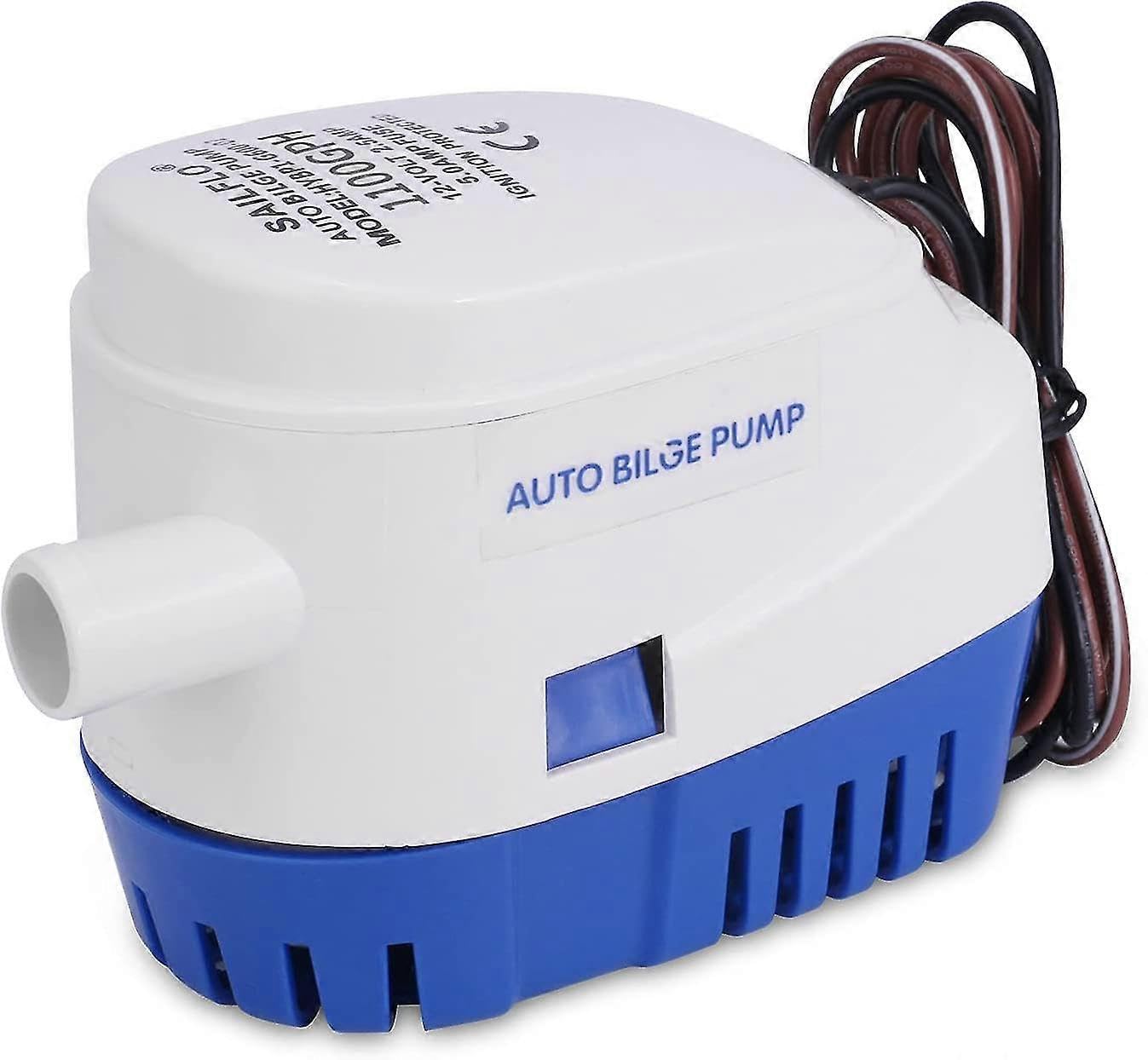 JOYHAPPST 600gph Marine All-in-one Automatic Submersible Bilge Pump