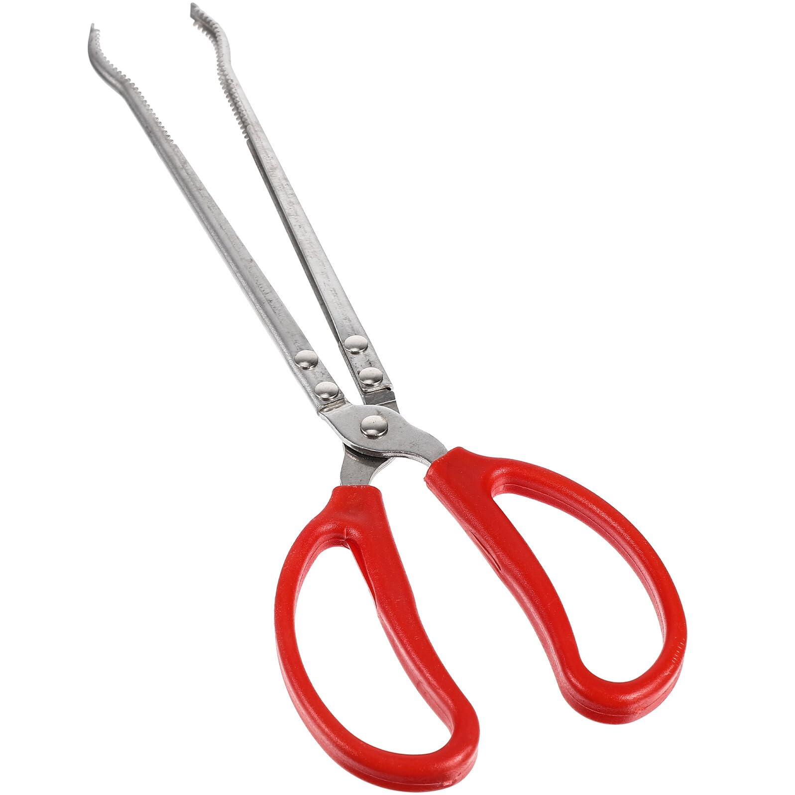 Pinzas para Pesca de Acero Inoxidable Antideslizantes y Resistentes Clip Multifunción para Atrapar Cangrejos y Capturar Peces en Acuarios y Mar