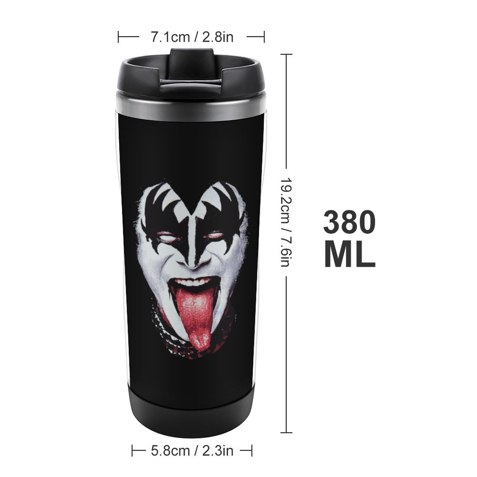Amazon | 真空タンブラー キッス KISS ロックバンド 水筒 魔法瓶