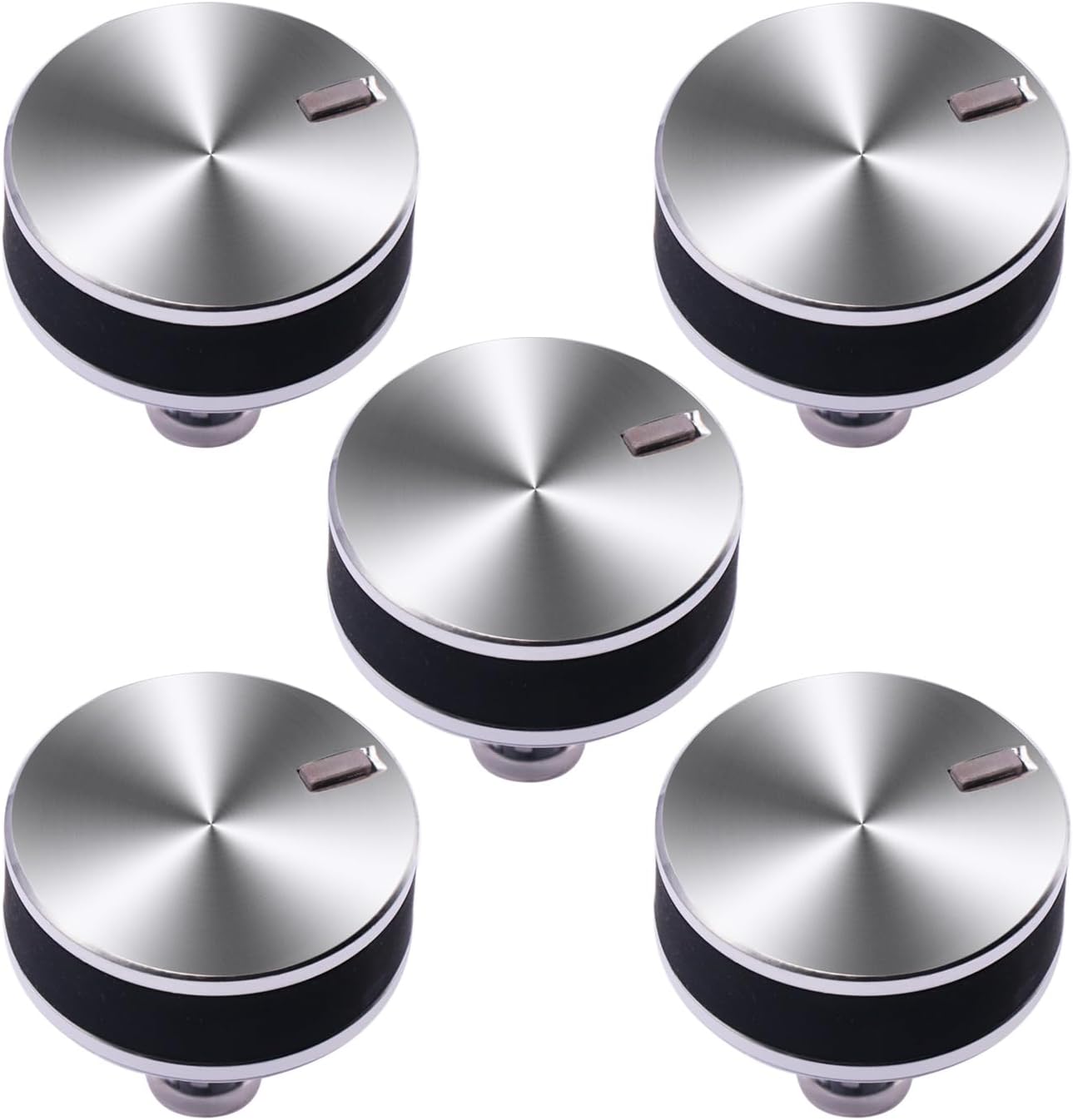 5 Pack Gas Stove Knob Replace for WB03X24360 Compatible