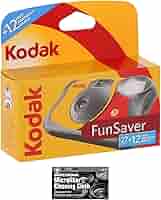 Kodak FunSaver 使い捨てカメラセット Original Kodak FunSaver Single Use Camera With Flash