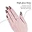Imtiti Gel Nail Polish, 1 Pcs 0.5 Fl Oz Seal Brown Nude Gel Polish Soak Off LED U V Nail Gel Polish Neutral Gel Nail Polish DIY Nail Art Starter Manicure Salon Gel Nail Kit for Women Girls