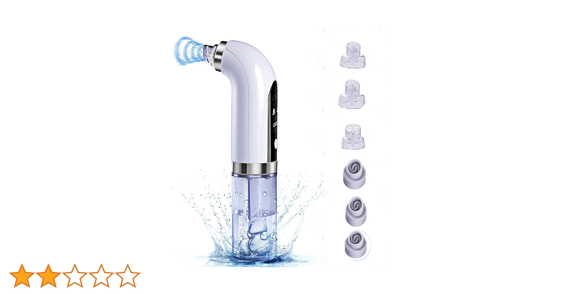Amazon.co.jp: 毛穴吸引器 美顔器 保湿 水槽分離毛穴クリーン 青