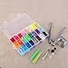 OUNONA 360pcs T5 Snap Button Plastic with Snaps Pliers and Organizer Storage Containers