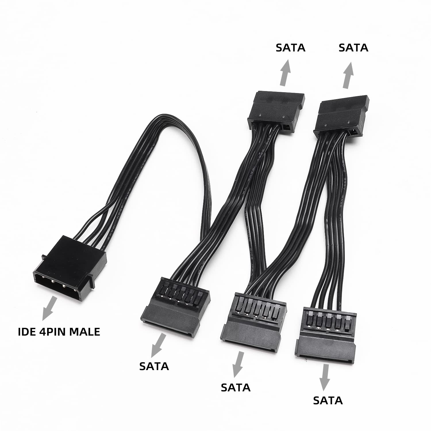 Comprar 2x Molex To 6pin Pci-e Adapteris