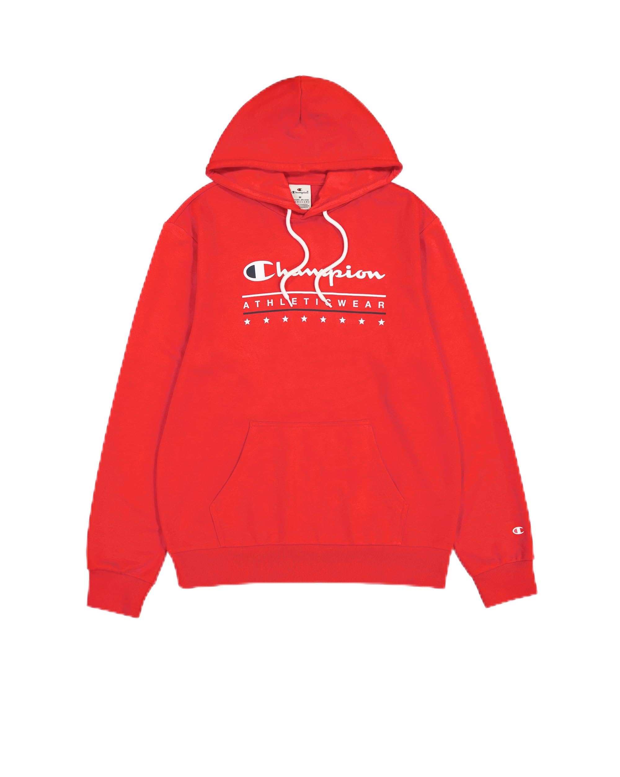 Champion Erkek Baskılı Kapüşonlu Sweatshirt