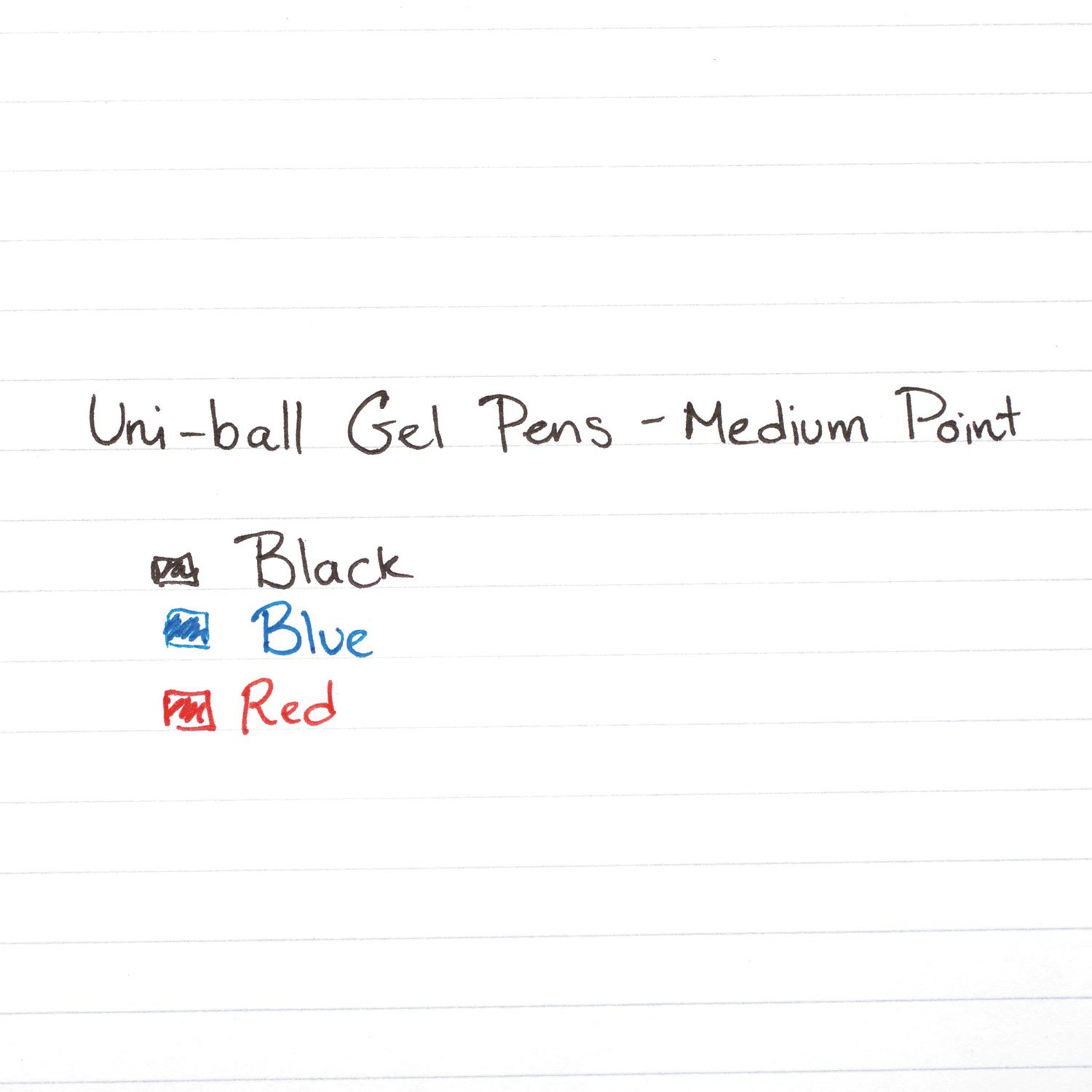 Uniball BCA Signo 207 RT Gel Pen, Black Ink, 0.7mm, 2/Pack (SAN1745148)