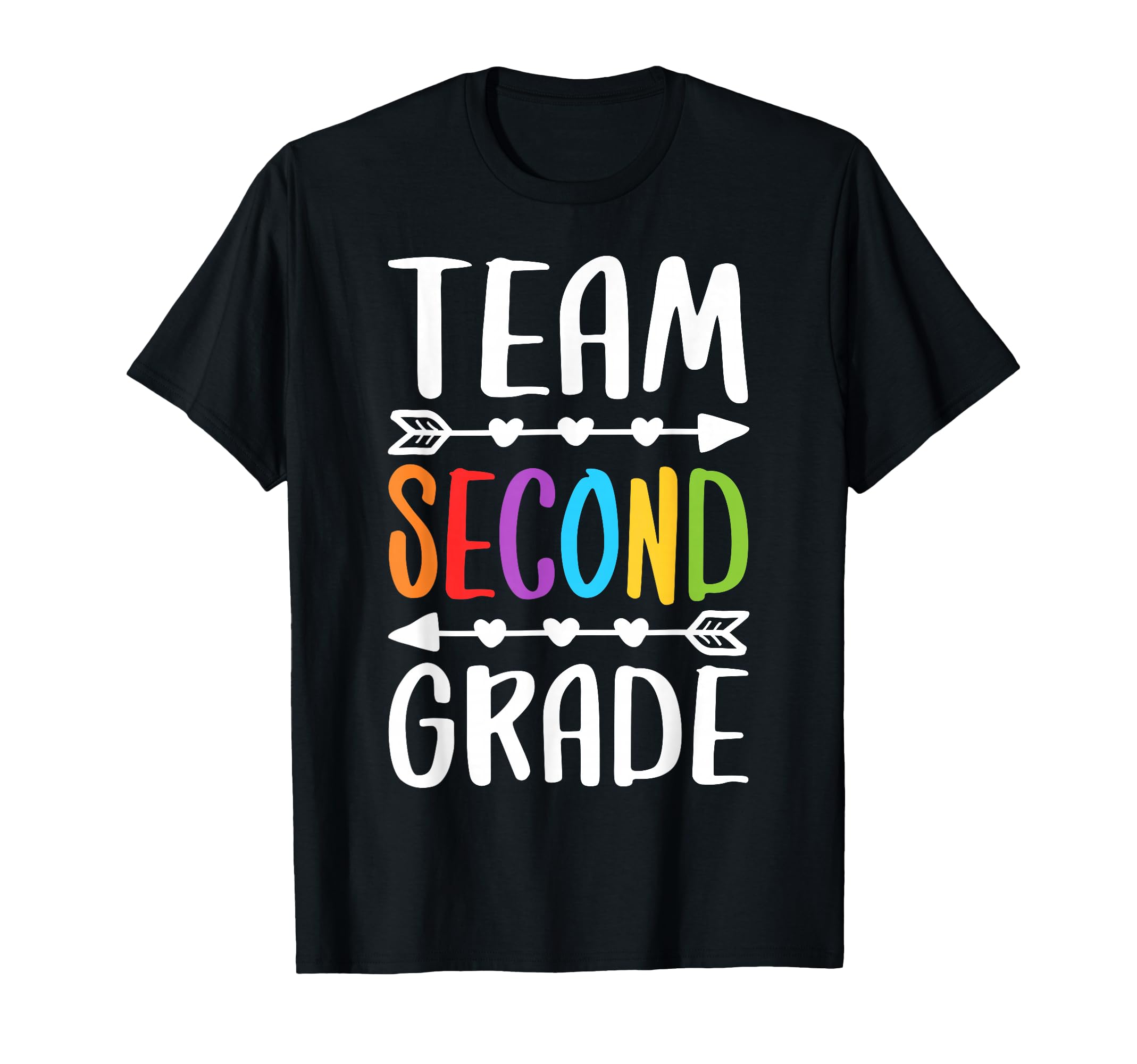 Team Second Grade Shirt 2nd Grade Teacher Boy Girl Student T-Shirt