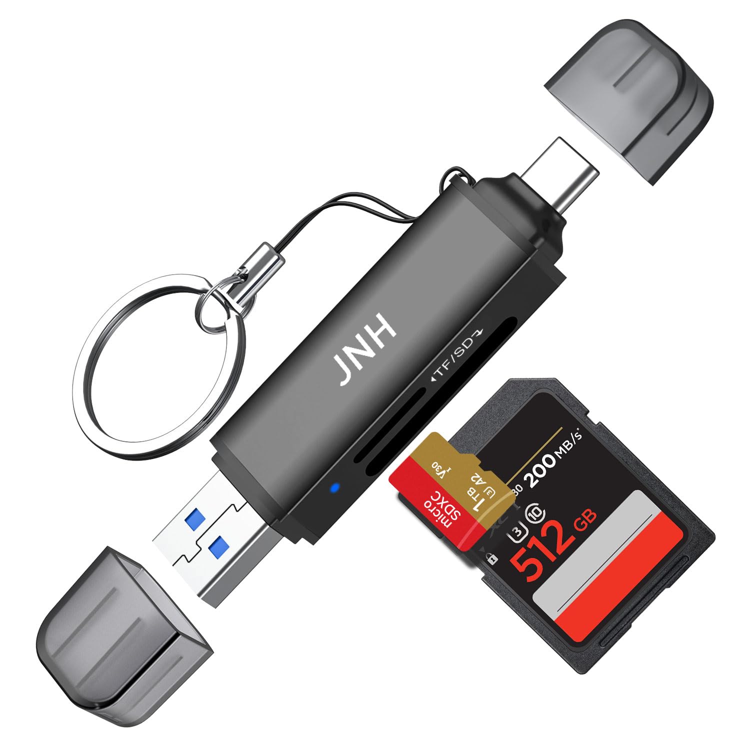 Amazon.co.jp: JNH SDカードリーダー CR-UD201 USB 3.2 DDR225モード