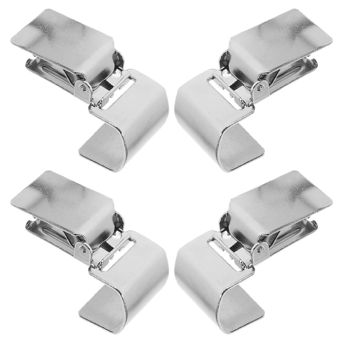 Clips de acero inoxidable firmes contra caídas de cortinas y alfombras GOOHOCHY