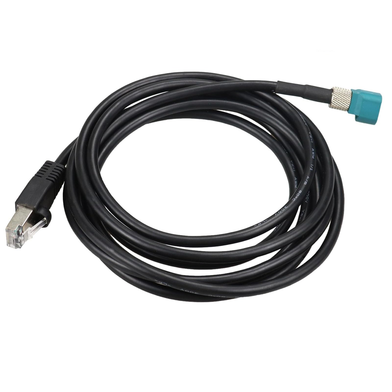 GWNOWZZET Diagnostic Service Cable Fit for Tesla Model S & Model X 8 ft Ethernet RJ45 Repair Cable Replace 1137658-00-C 1013230-00-A