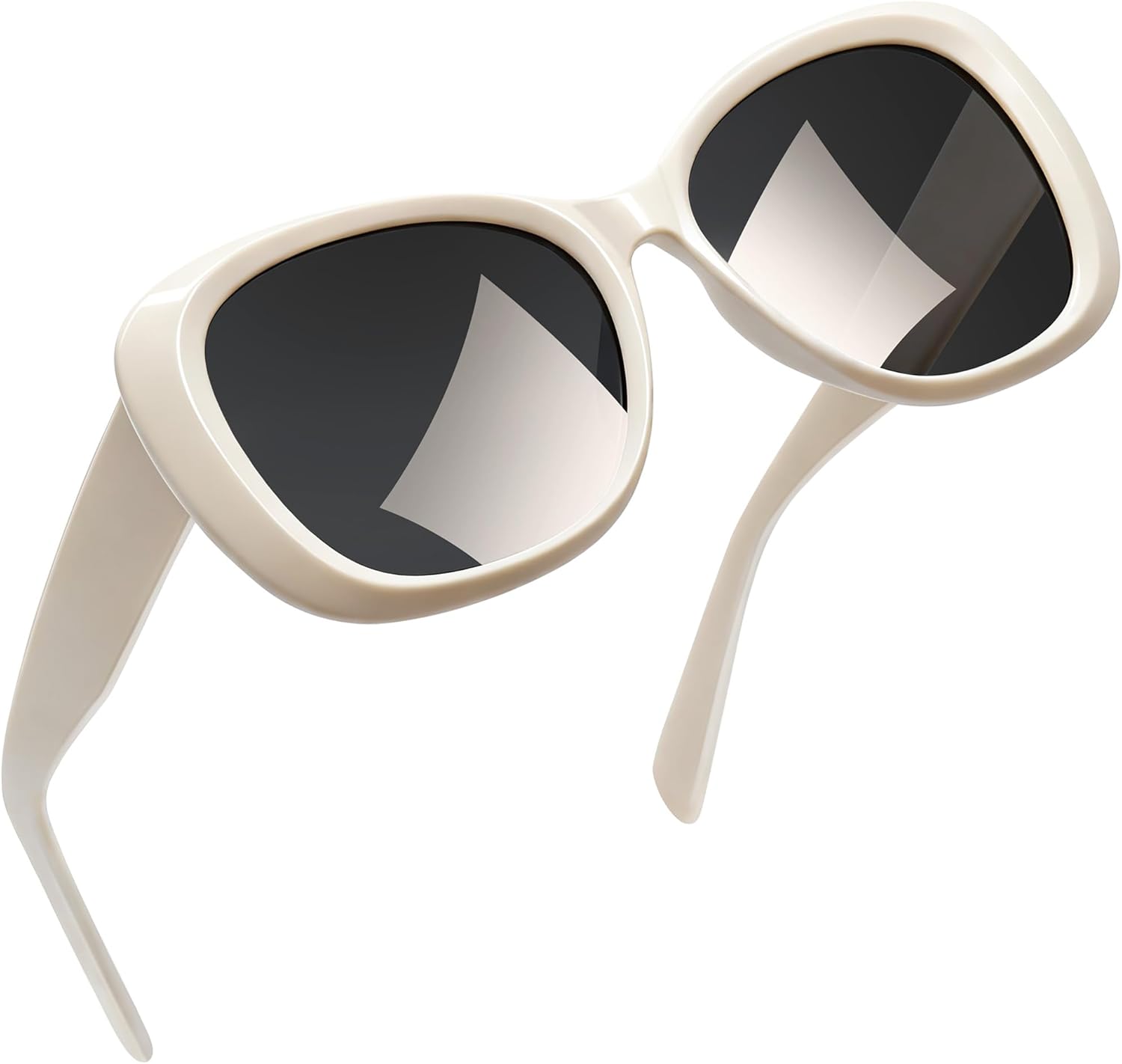 Joopin Oversized Acetate Sunglasses Polarized UV Protection Trendy Butterfly Shades for Women Ladies Sun Glasses