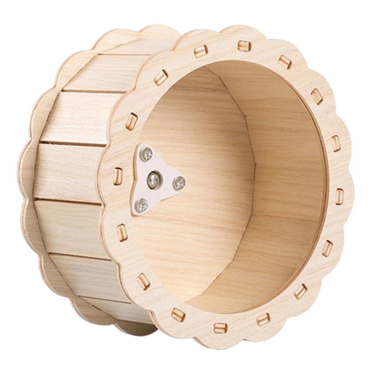 BESPORTBLE Sunflower Running Wheel Silent Pet Exercise Wheel for Hamsters Squirrels Chinchillas Hedgehogs Wooden Toy 1pc