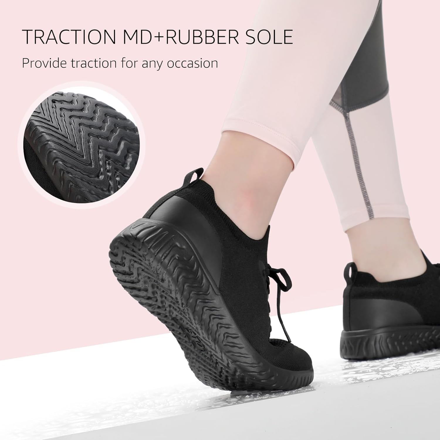 HKR Women Trainers Athletic Running Shoes Sport Walking Sneakers Lightweight Tennis Shoes 9 61TkS6UOBTL. AC SL1500