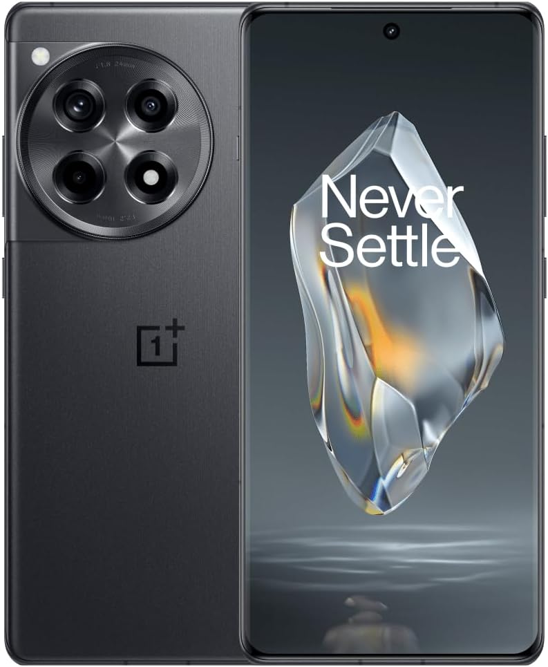 OnePlus 12R 5G Smartphone 16 GB + 256 GB – Iron Gray (UK Version and 2 Year Warranty)