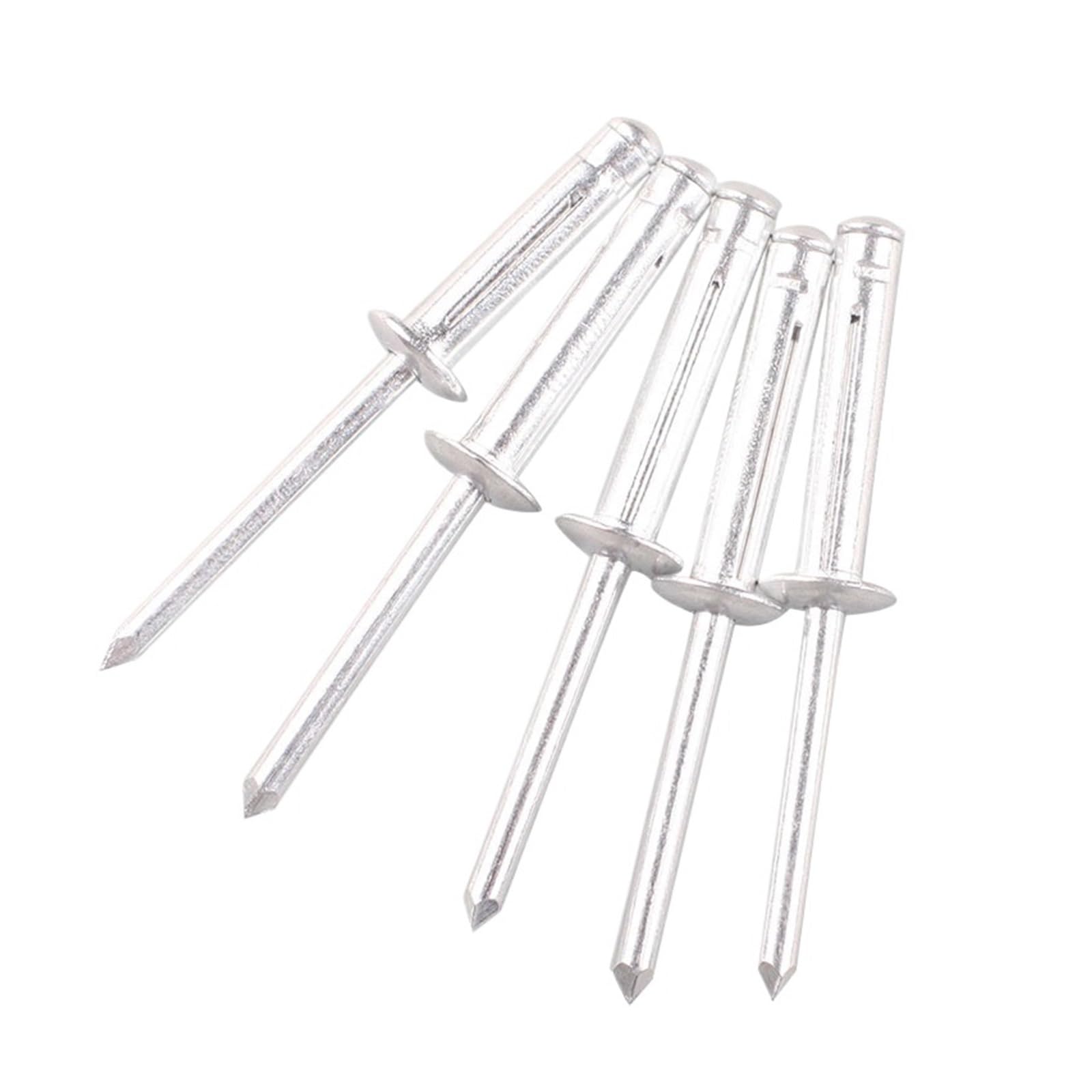 30/50 pièces. Rivet aveugle pliant en alliage d'aluminium, type pliable 4.0mm 4.8mm for matière souple ou plastique(50Pcs,4.8x30mm)