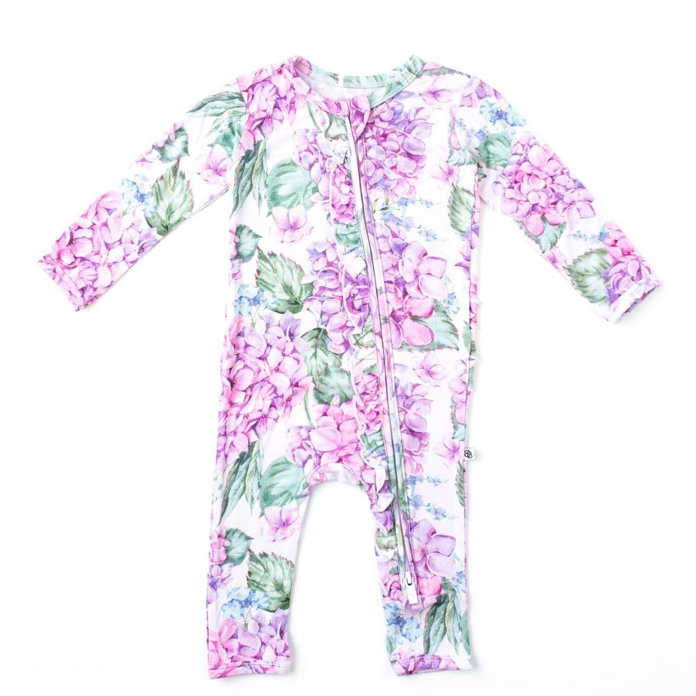 Bamboo Baby Romper | Made with Soft Spandex and Bamboo Viscose | Two-way Zipper for Easy Change | 0-24M