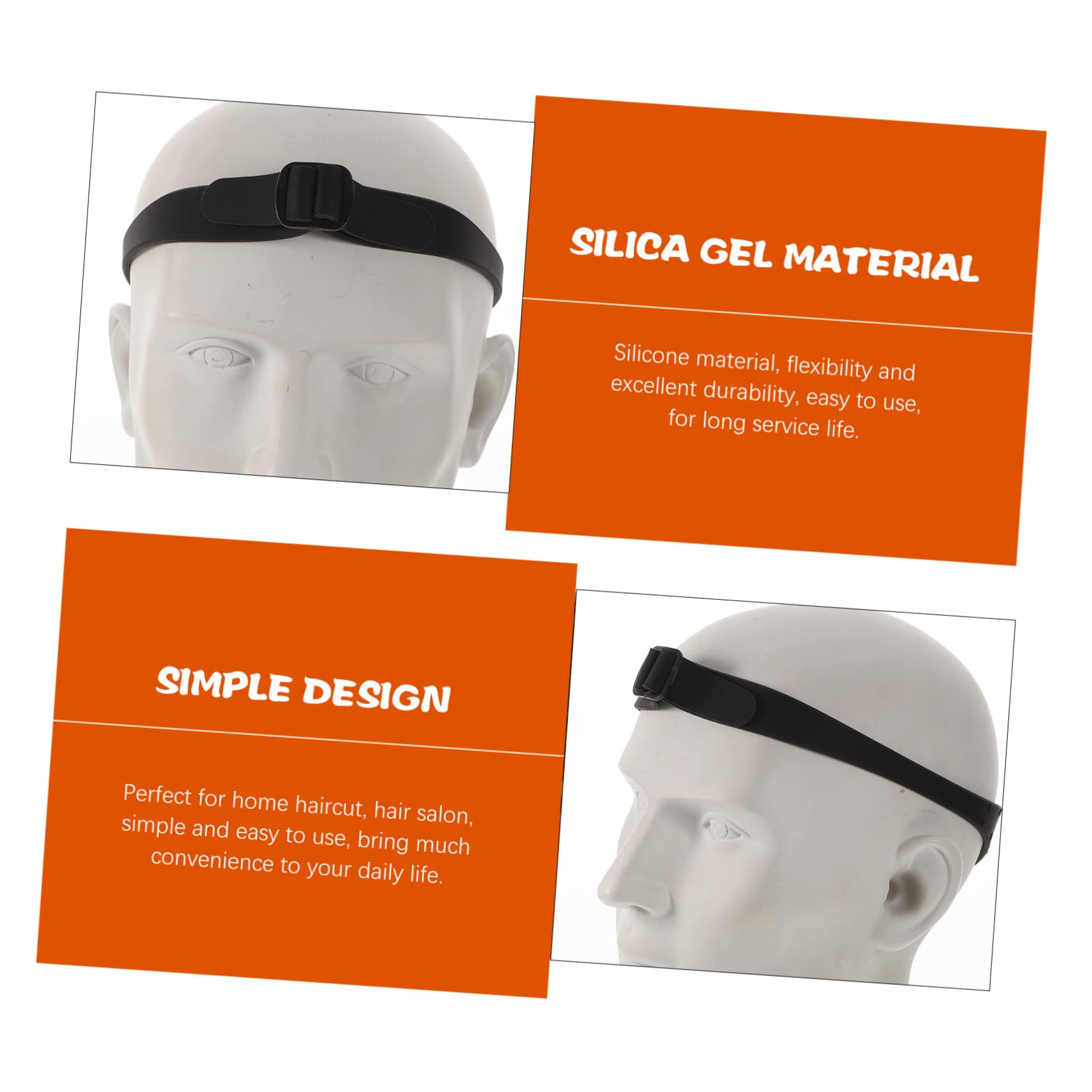 FRCOLOR 5pièces Guide De Coupe De Cheveux Réglable Silicone Pour Rasage De Nuque Outil De Modélisation Pratique Pour Coiffure à Domicile Et Salon