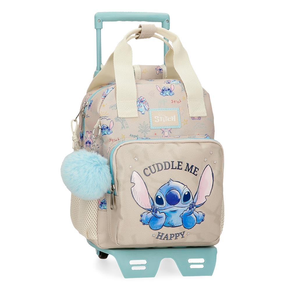 Disney Stitch Cuddle me happy Zaino Joumma, realizzato in poliestere, con spallacci larghi e regolabili che si adattano perfettamente alla schiena. Da Joumma Bags
