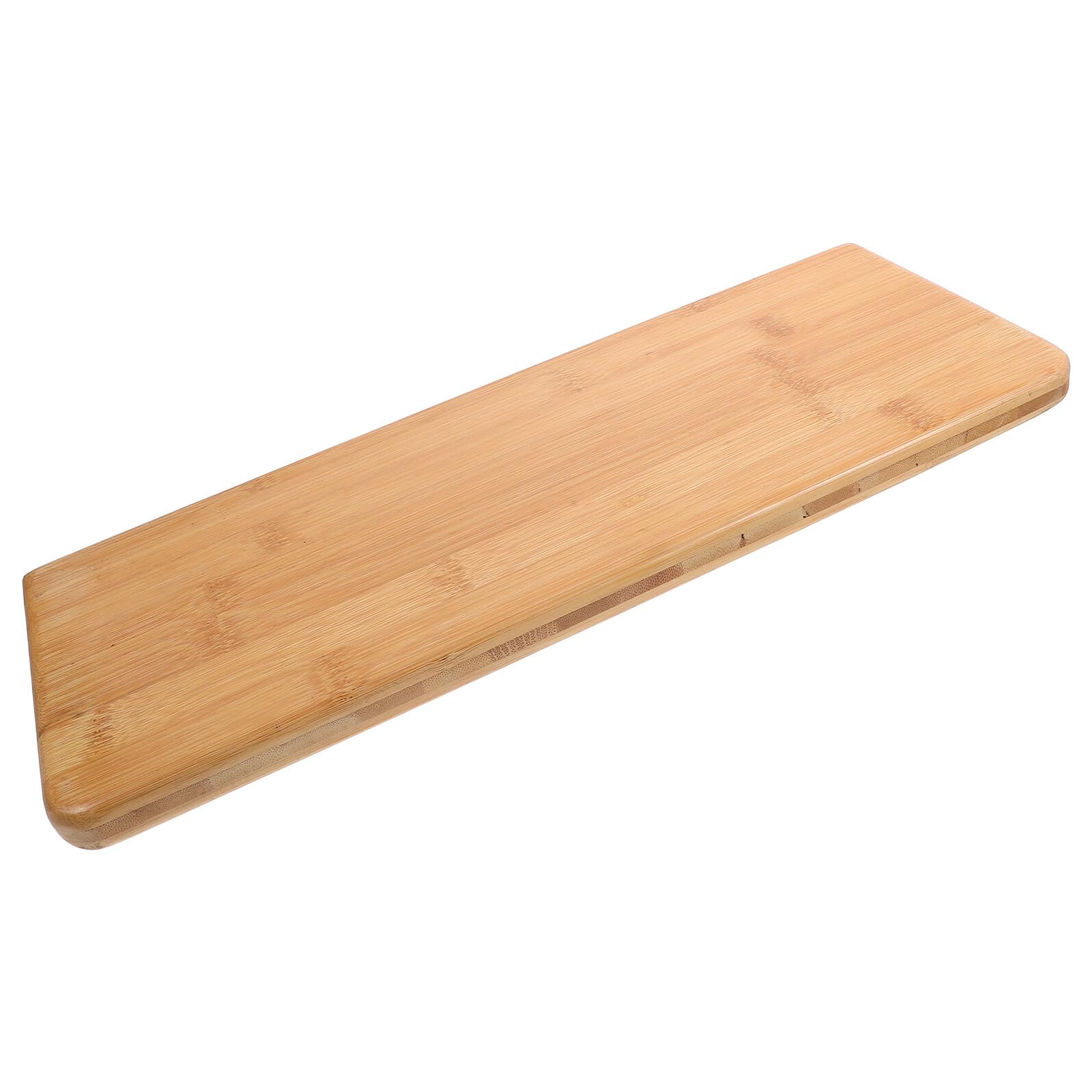Étagère murale en bois massif noble pour salon et décoration épurée