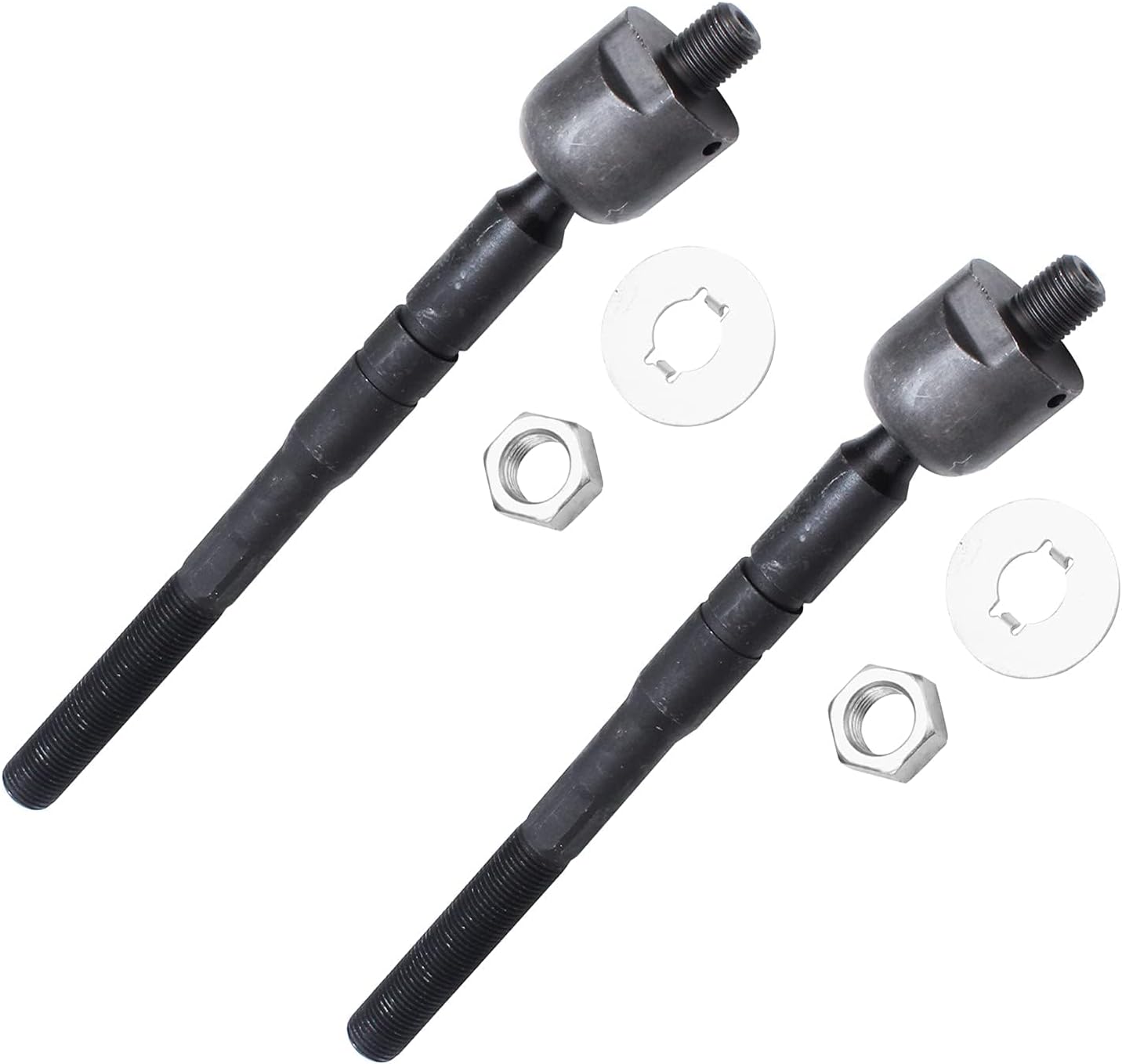 Detroit Axle - Front 8pc Suspension Kit for 2007-2011 Toyota Camry, Stabilizer Sway Bars Outer Inner Tie Rod Ends Lower Ball Joints 2008 2009 2010 Replacement