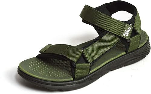 Amazon ゴッデス サンダル メンズ スポーツサンダル アクアシューズ アウトドアサンダル メンズサンダル スニーカー コンフォート メンズサンダル 通気性 軽量 靴 Khaki Black 43 26cm 26 5cm相当 ファッションサンダル