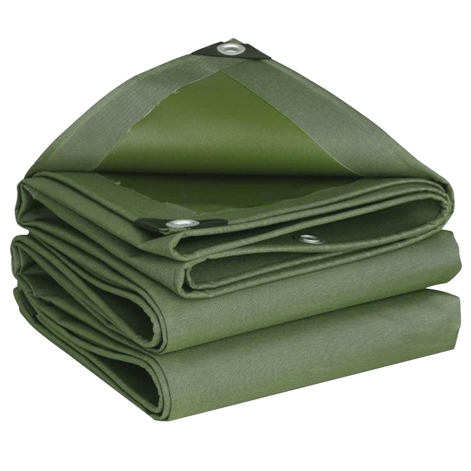 Lona impermeable para muebles exterior y camping de 3x4 m color verde