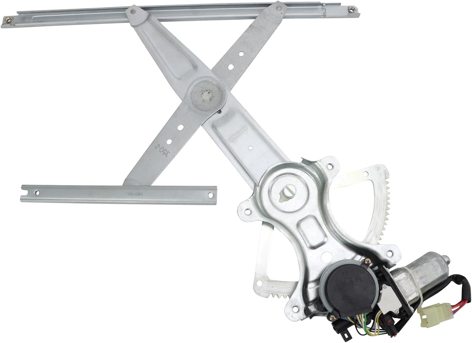 TRQ Front Driver Side Power Window Motor and Regulator Assembly Compatible with 2001-2007 Toyota Highlander