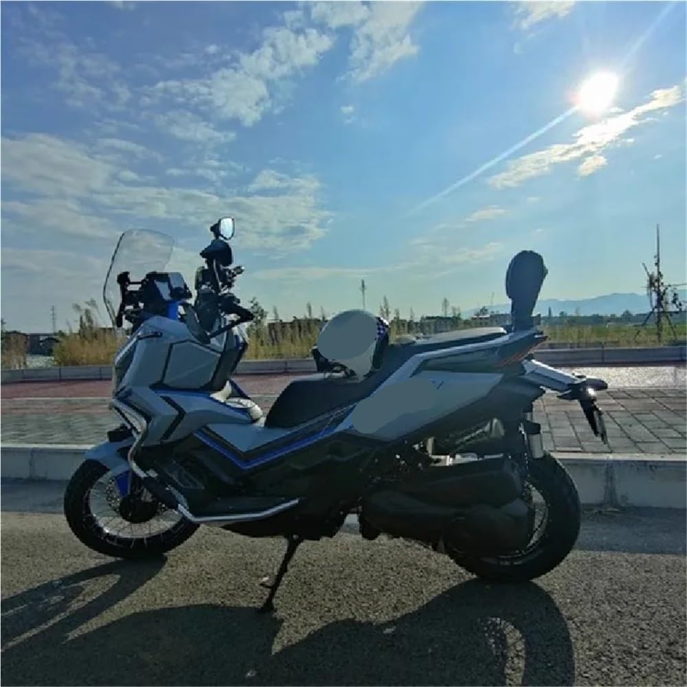 オートバイのパッセンジャーバックレスト オートバイのリアバックレストランバーサポート非破壊リアクッション改造アクセサリー用368G