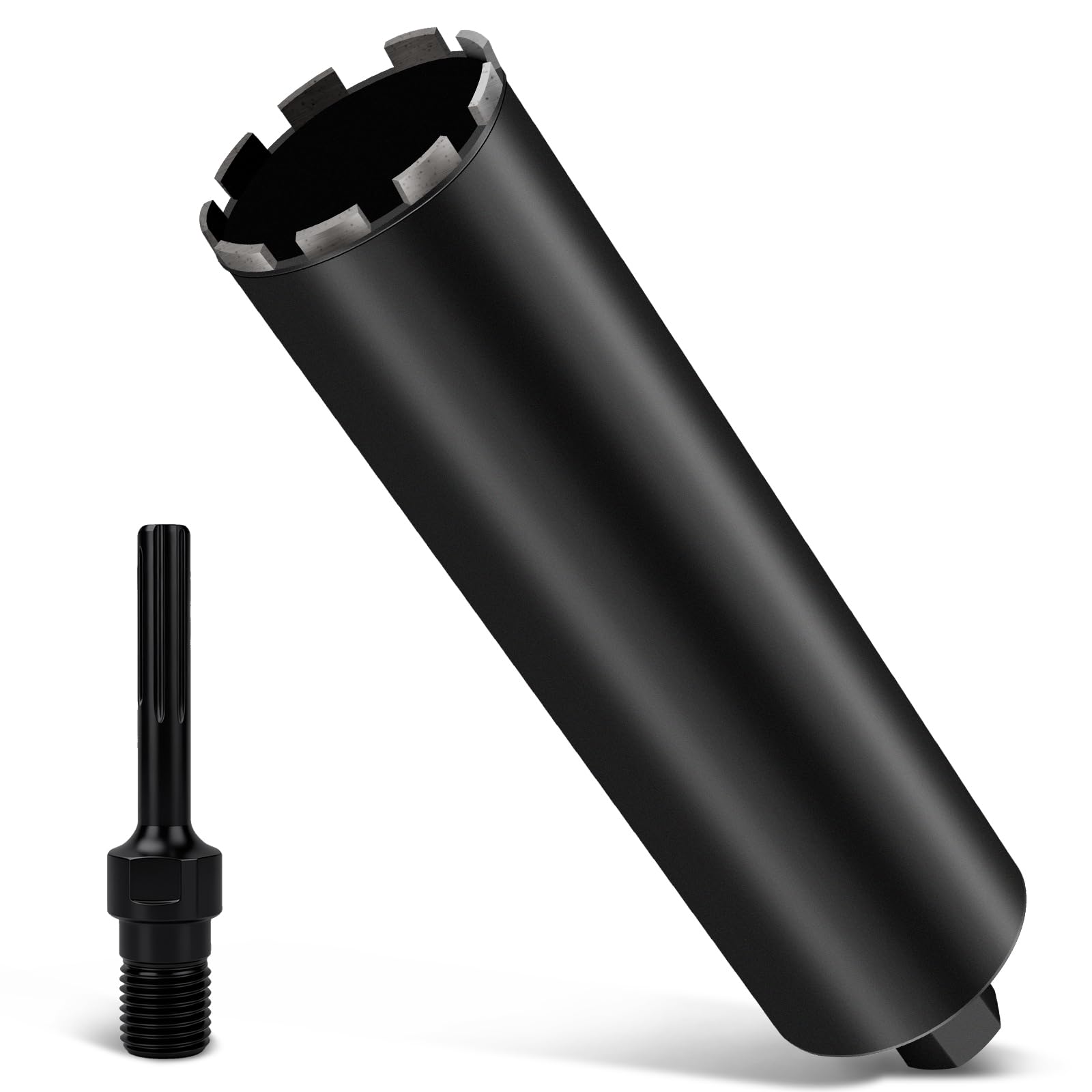 Diamentowa koronka wiertnicza Ø 108 mm z SDS Max, 1 ¼" diamentowa koronka wiertnicza, L 460 mm, pogłębiacz puszek koronka wiertnicza wiertło rdzeniowe wiertło do wiercenia na mokro/sucho, otwornica do
