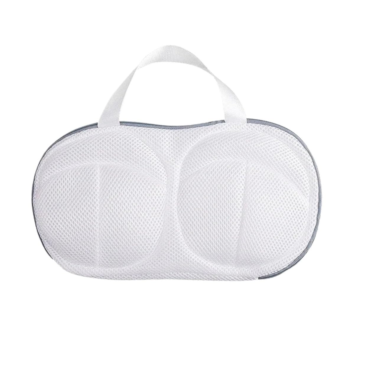 Special Laundry Bra Mesh Bag Machine Wash Anti-deformation Brassiere Underwear Protective Cleaning Bag laundry organizer(Grey,1pcs)