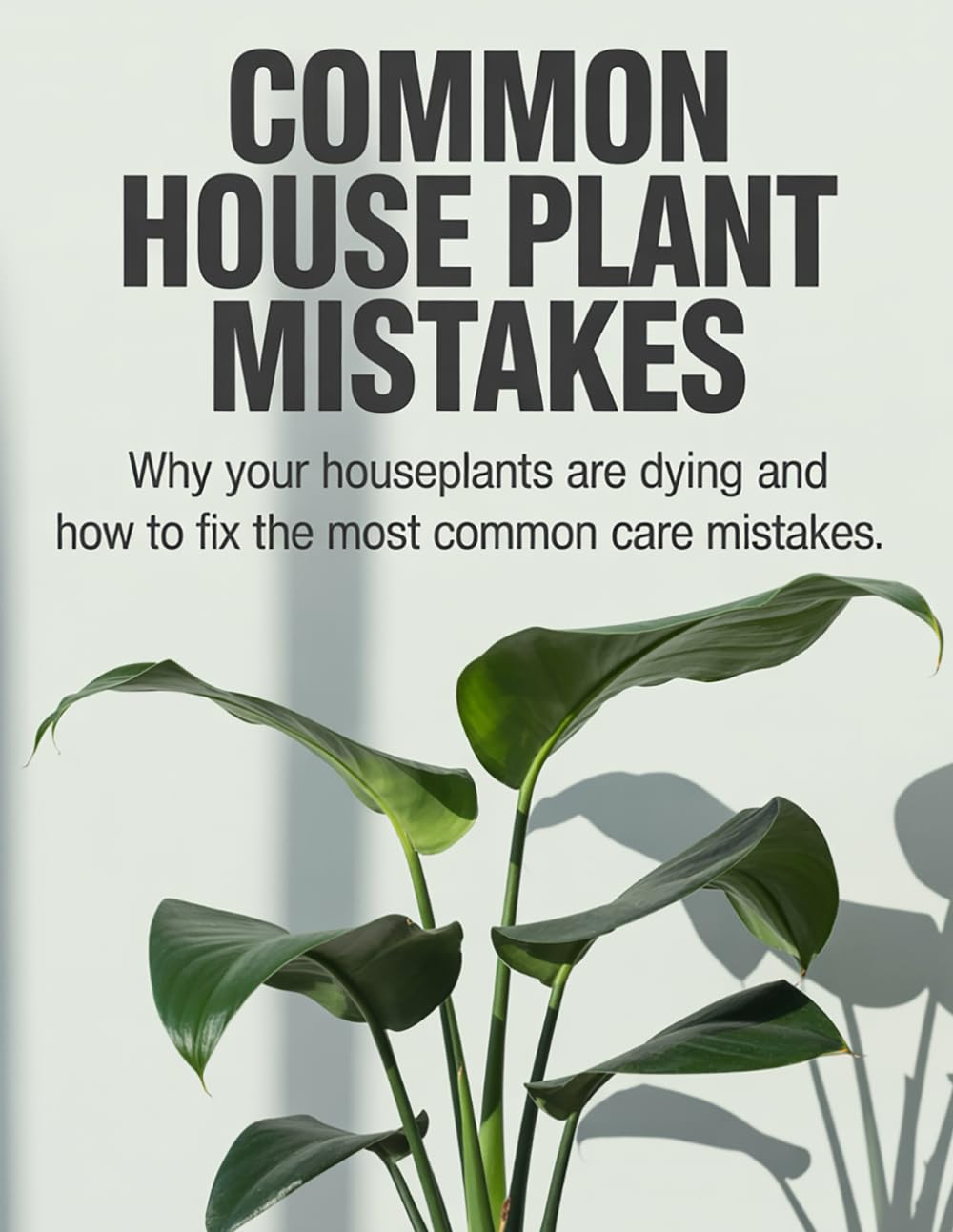 Common House Plant Mistakes: Why Your Houseplants Are Dying and How to Fix the Most Common Care Mistakes
