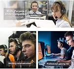 AKKE 3.5mm Detachable Gaming Microphone Boom Replacement, Compatible with Select PDP Afterglow AG6, Turtle Beach Stealth/Recon/Ear Force Headsets, 7.5 in, Verify Fit Before Buying