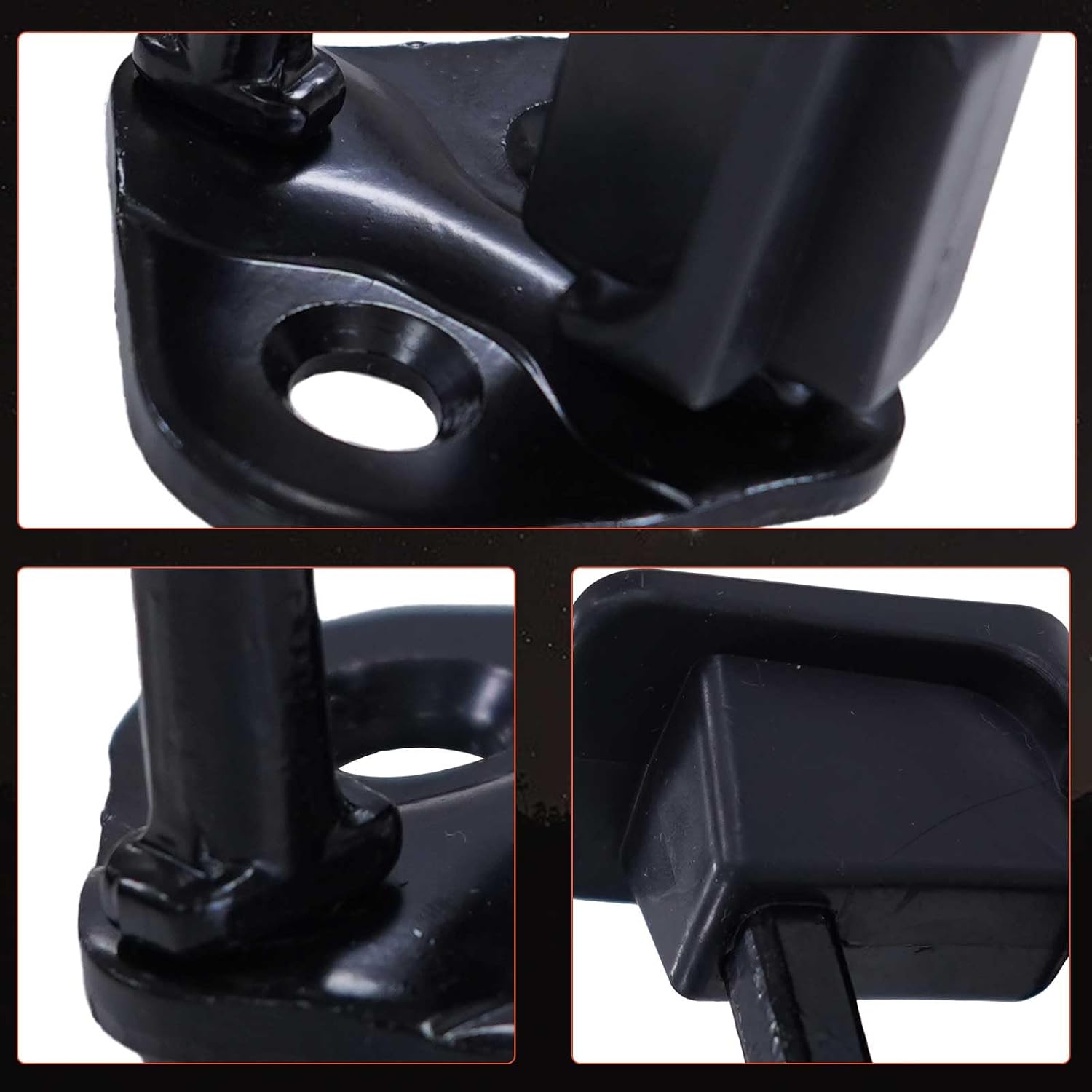4PCS Door Lock Striker Pin w/Bolt Compatible with Ford F150 F250 F350 1999-2016 Single Cab/Crew Cab 9L3Z-1522008-A 9L3Z1522008A