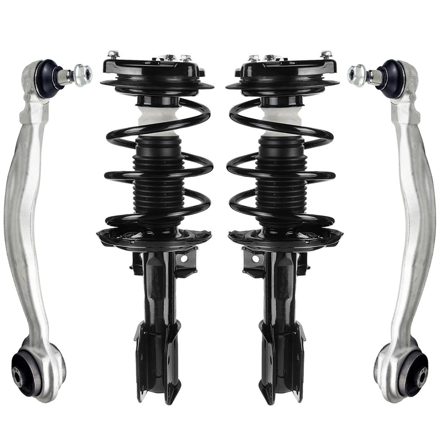 Detroit Axle - Front Struts Kit for Mercedes-Benz C230 C250 C300 C350 W204