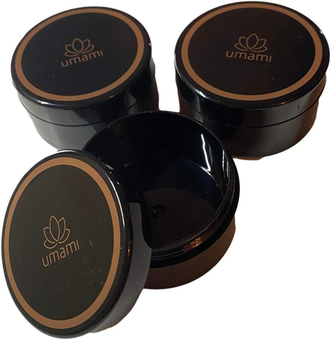 UMAMI Sauce Jars - set of 3 - compatible with Bento Lunch Box Original and Ecochic