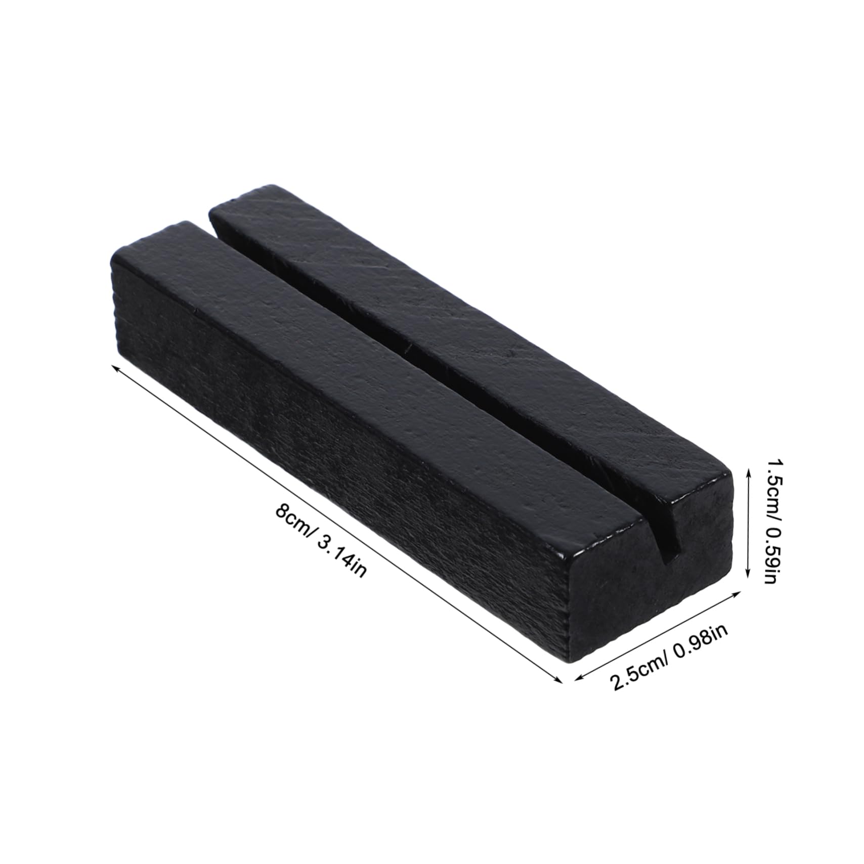 Amosfun 50 Pcs Base De Tarjeta De Registro Colocar Soportes Para Tarjetas Expositor De Tarjetas De Visita Pequeños Soportes Para Letreros De Mesa Soporte De Letrero De Escritorio De Madera