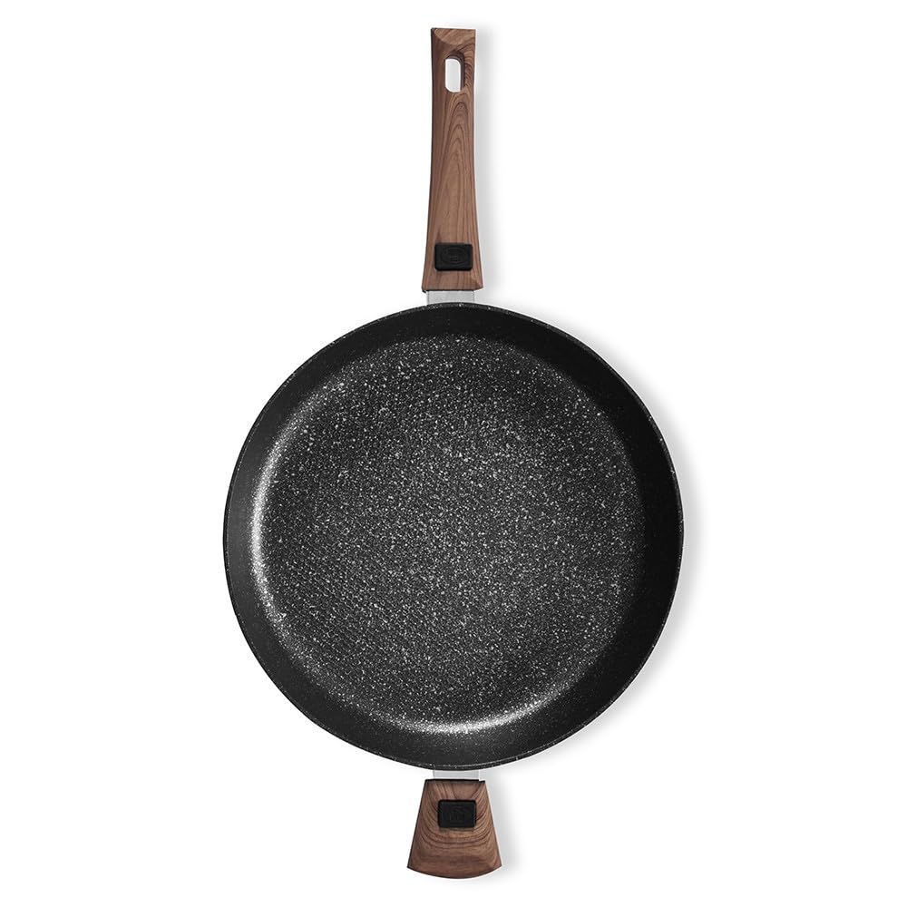 Durandal Poêle antiadhésive Légende en céramique sans PFAS-​Poêle à manche amovible compatible four & induction 20,​24,​28,​32cm