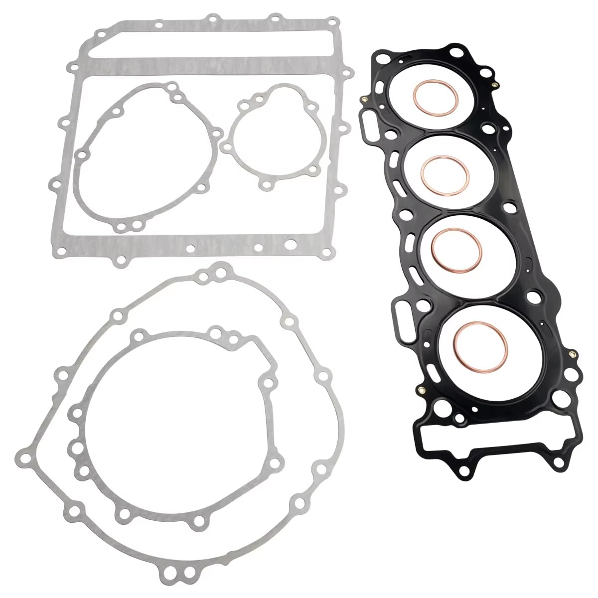 Motorcycle Engine Top and End Cylinder Crankcase Repair Gasket Set Apply to Ninja ZX-10R ZX10R ZX1000 2008-2010 2009