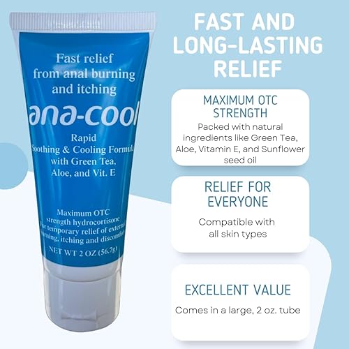 Miniatura 2 de Ana-cool Anti-Itch Hydrocortisone Cream