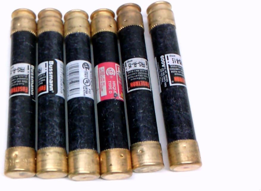 Cooper Bussmann Frs-R-15 - Pack of 6 - Class Rk5 Current Limiting Fuse Frs-R-15 - Pack of 6 - Class Rk5