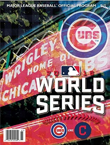 2016 CHICAGO CUBS WORLD SERIES PROGRAM NATIONAL LEAGUE CHAMPION TEAM SPECIFIC