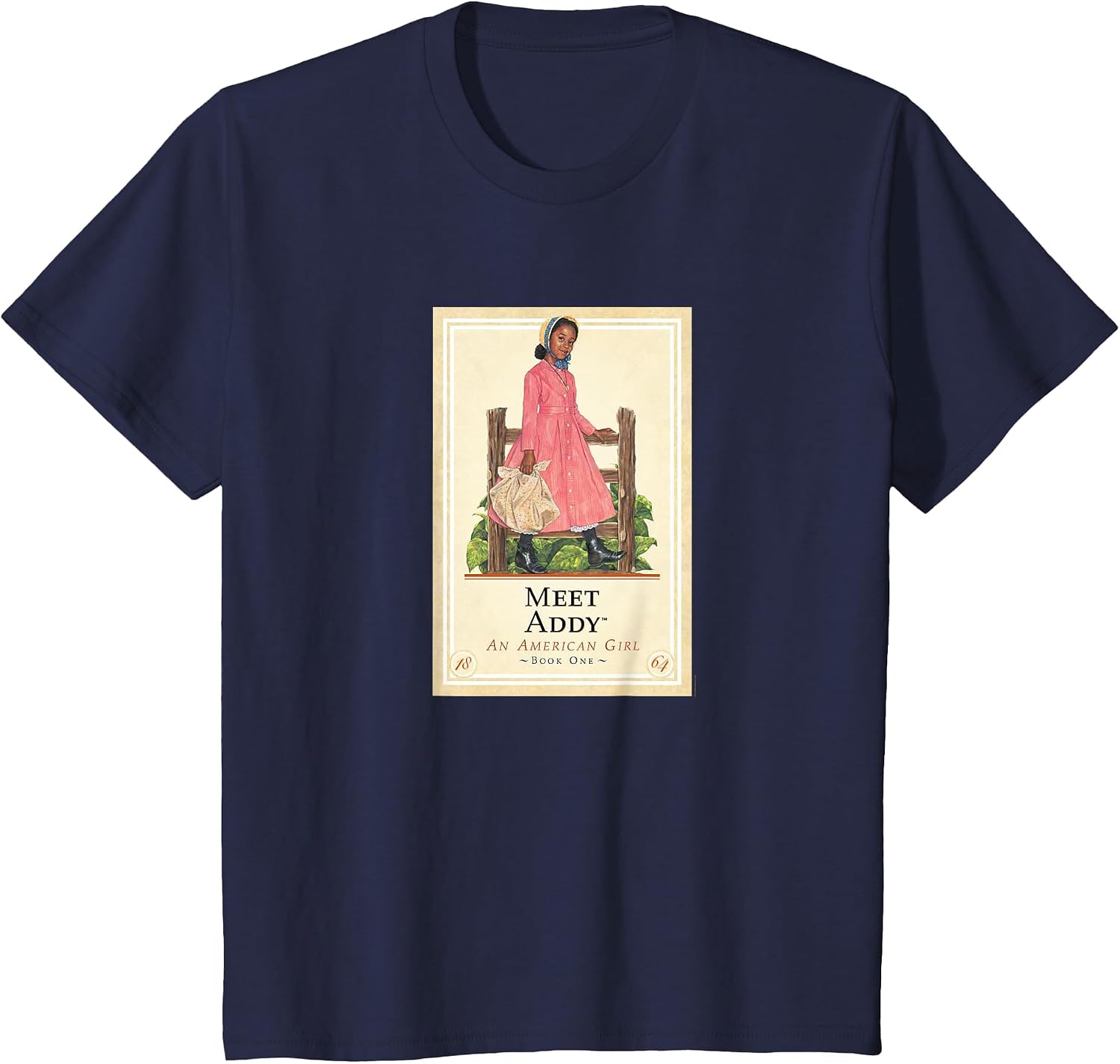 American Girl - Meet Addy Book Cover T-Shirt
