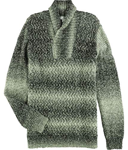 Calvin Klein Mens Space Dye Pullover Sweater, Grey, X-Large #TOP20