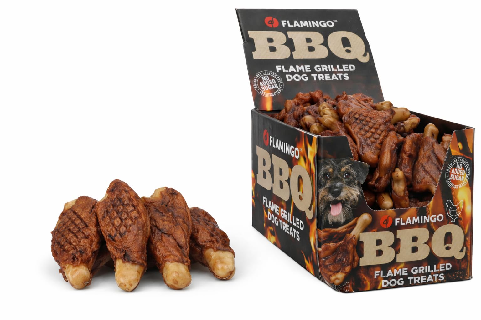 2 kg przekąska dla psów BBQ T-Bone z kurczakiem